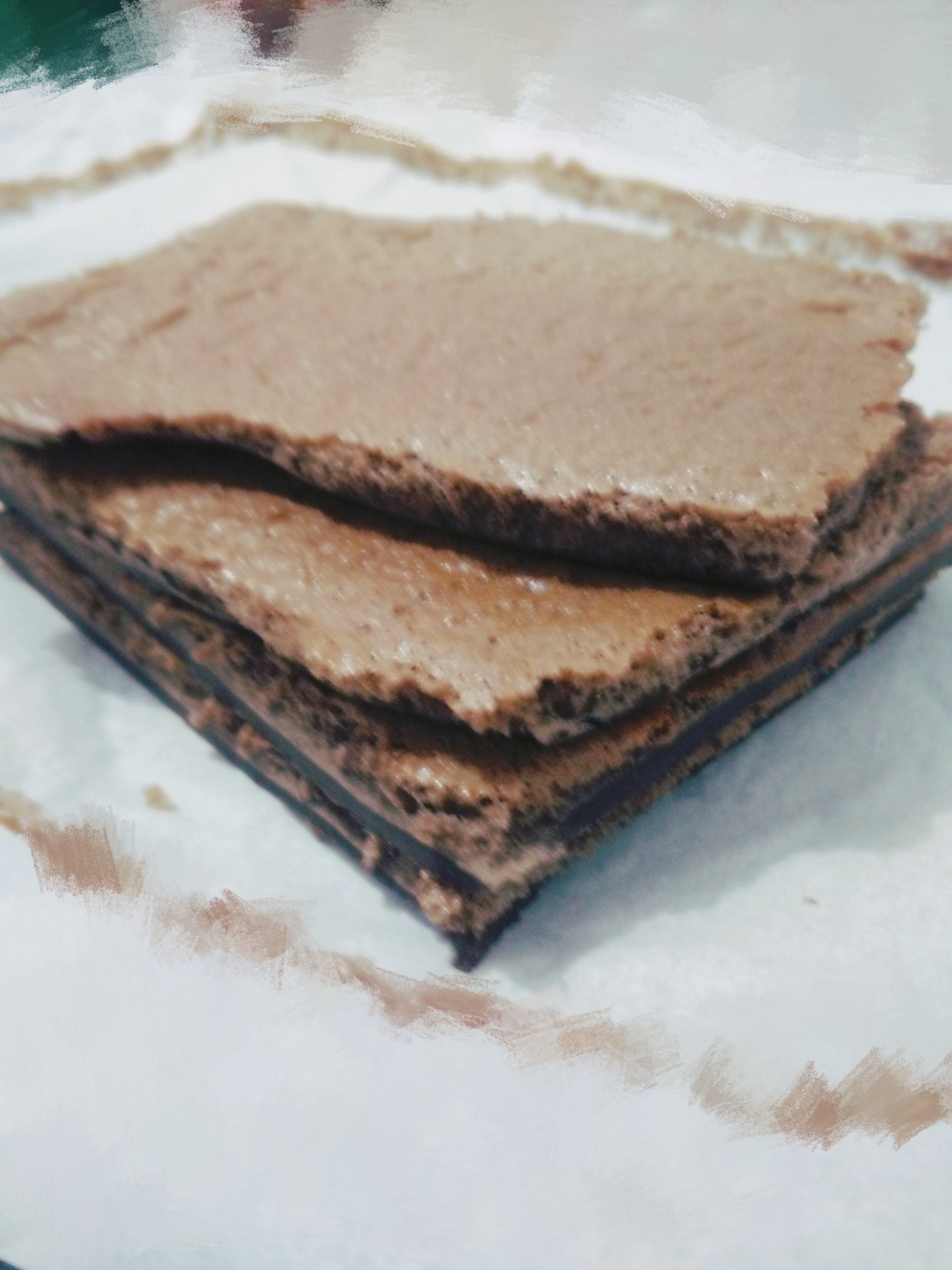 （健康无油）可可蛋糕片