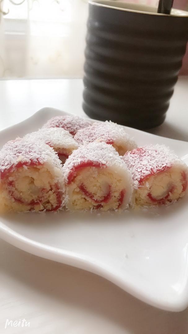 葡萄干糯米卷