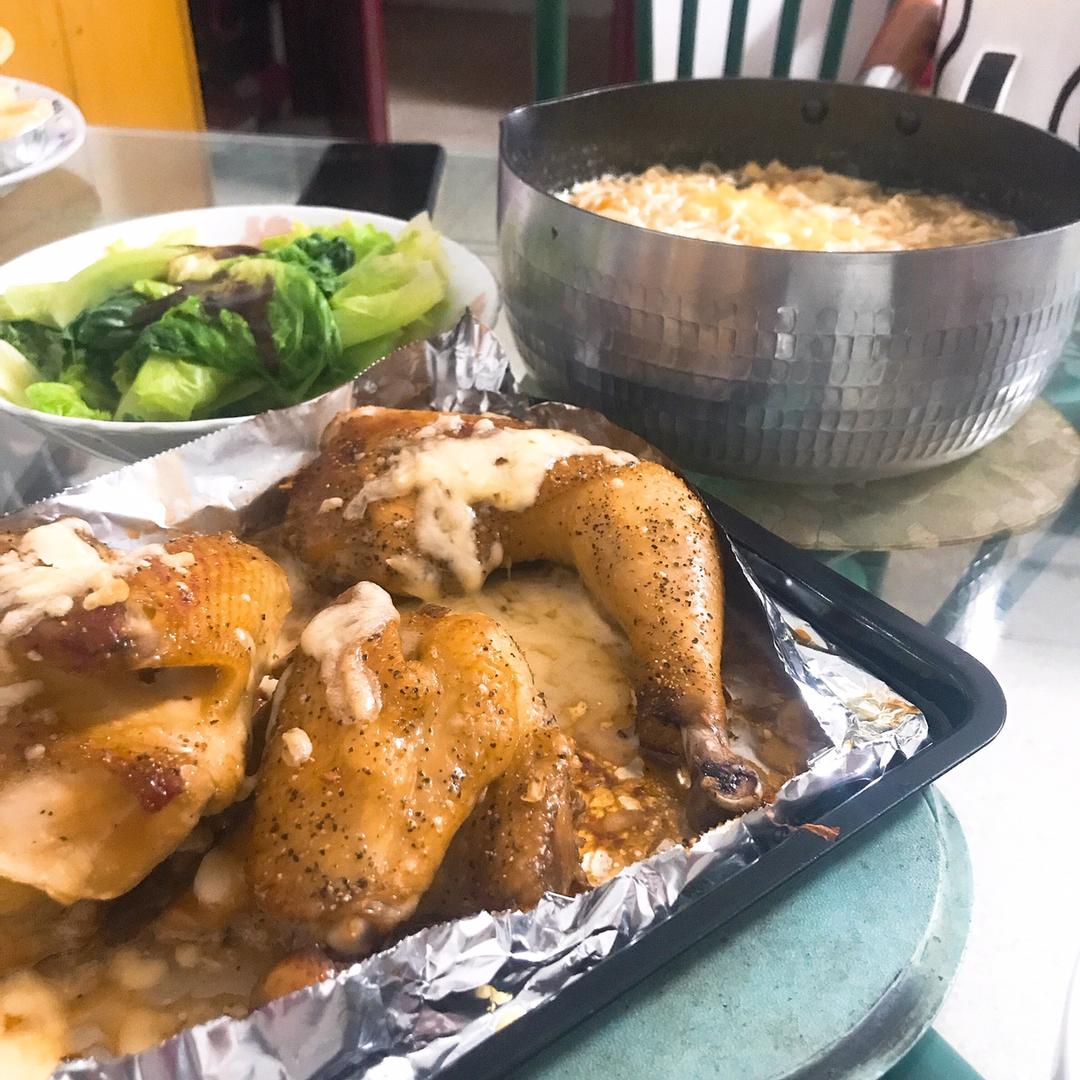 袋袋烤鸡--自制腌料+脆皮秘籍