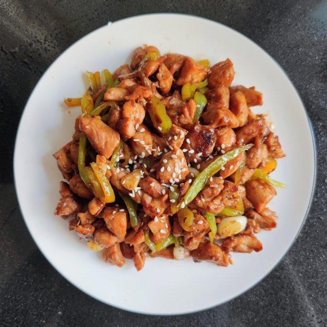 超嫩的小炒鸡胸肉