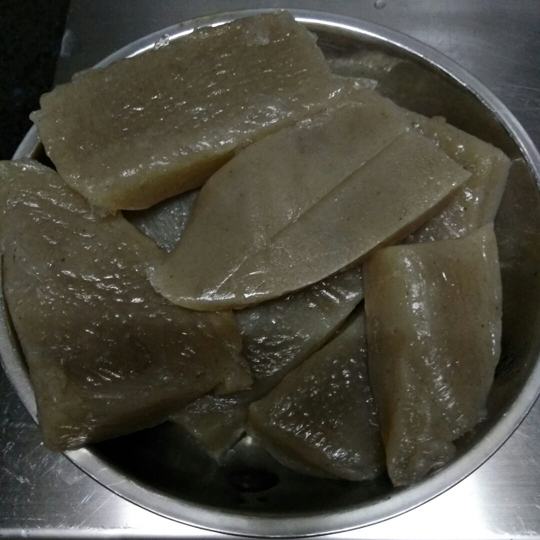 自制魔芋豆腐