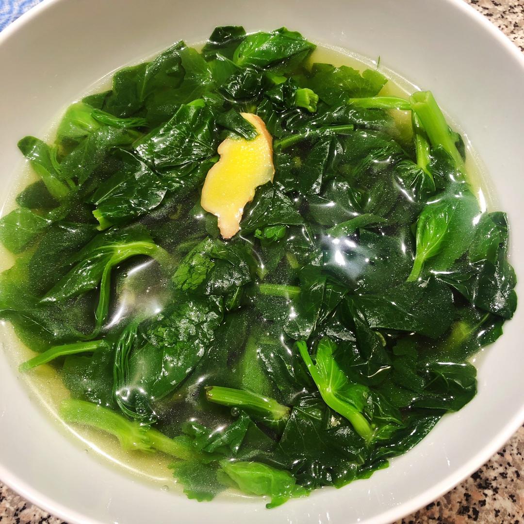 最清淡的豌豆尖汤