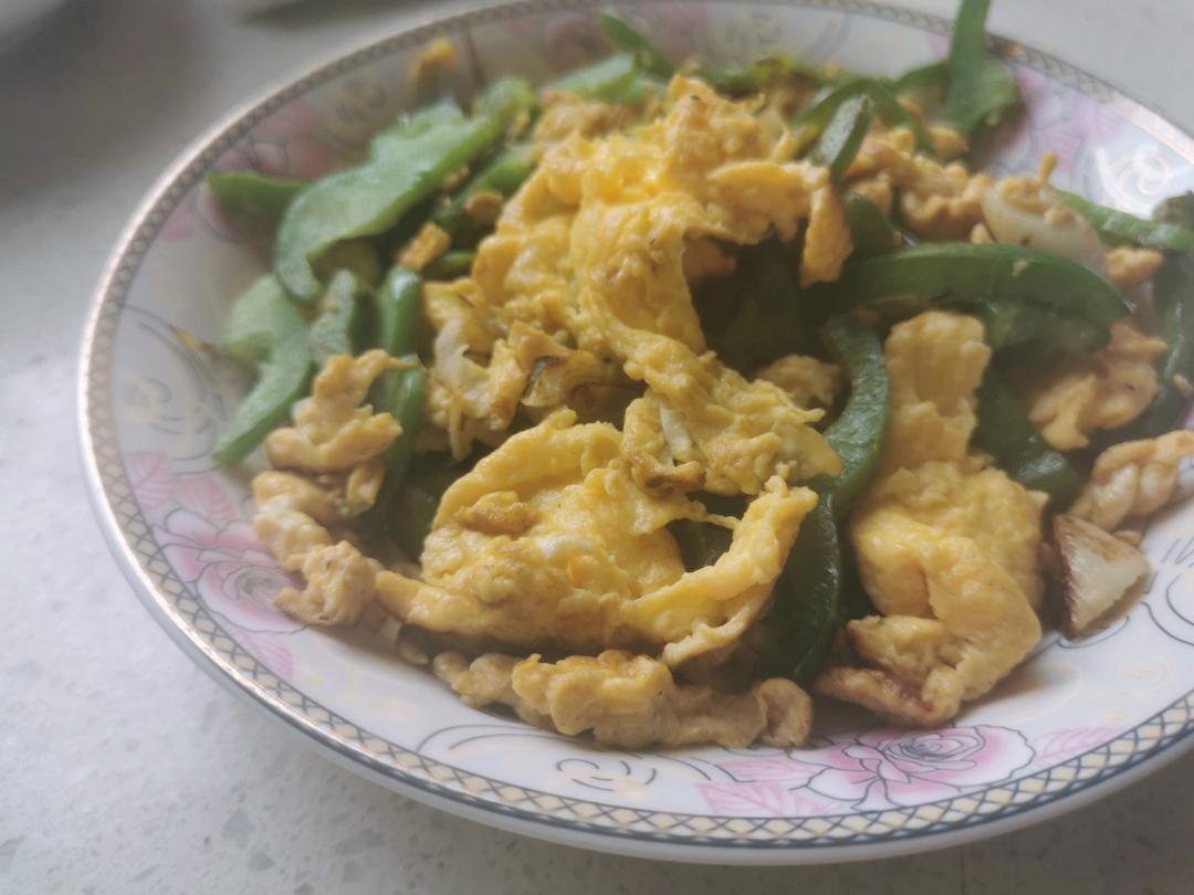 青椒鸡蛋