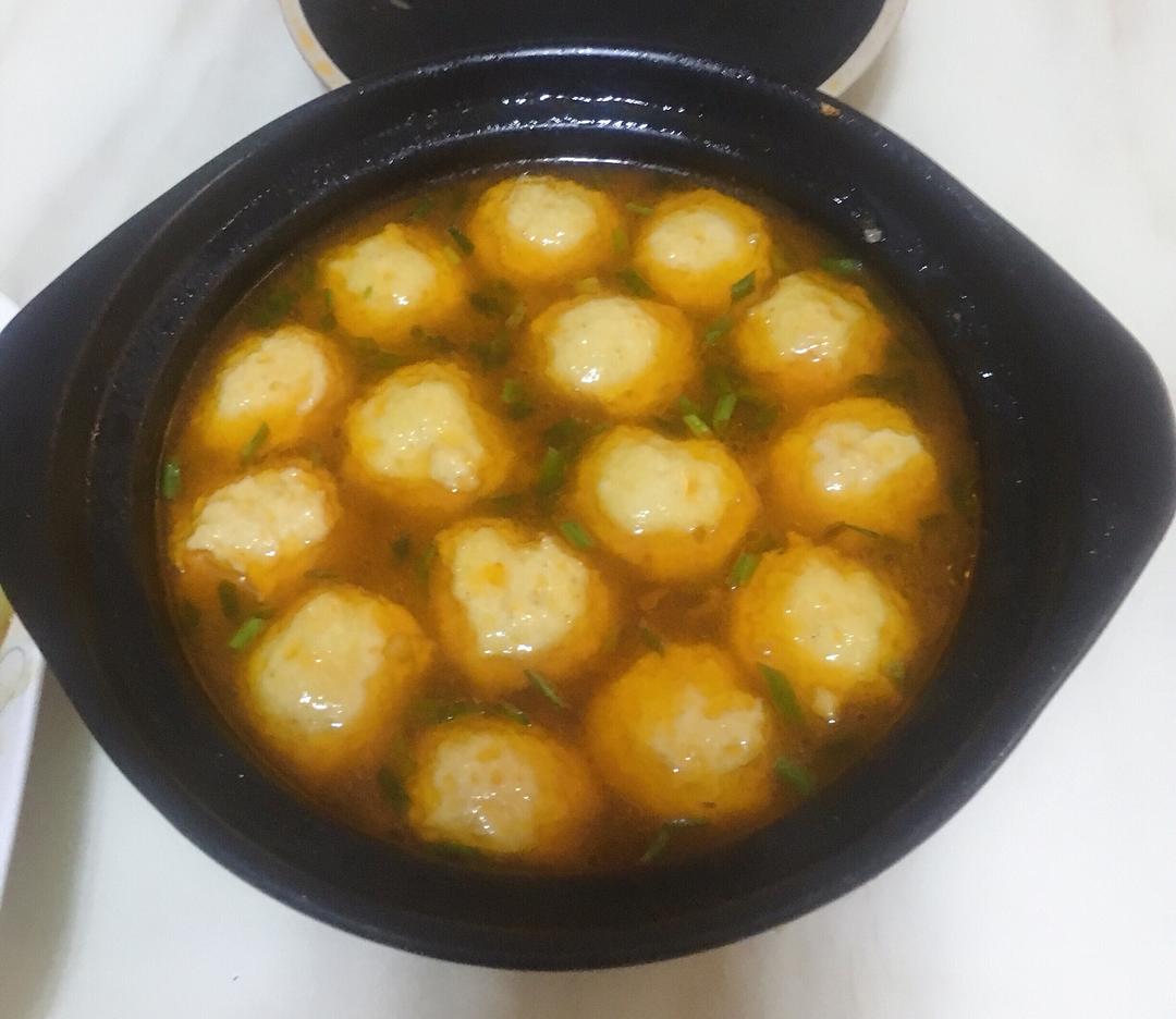 西红柿鸡肉丸子汤