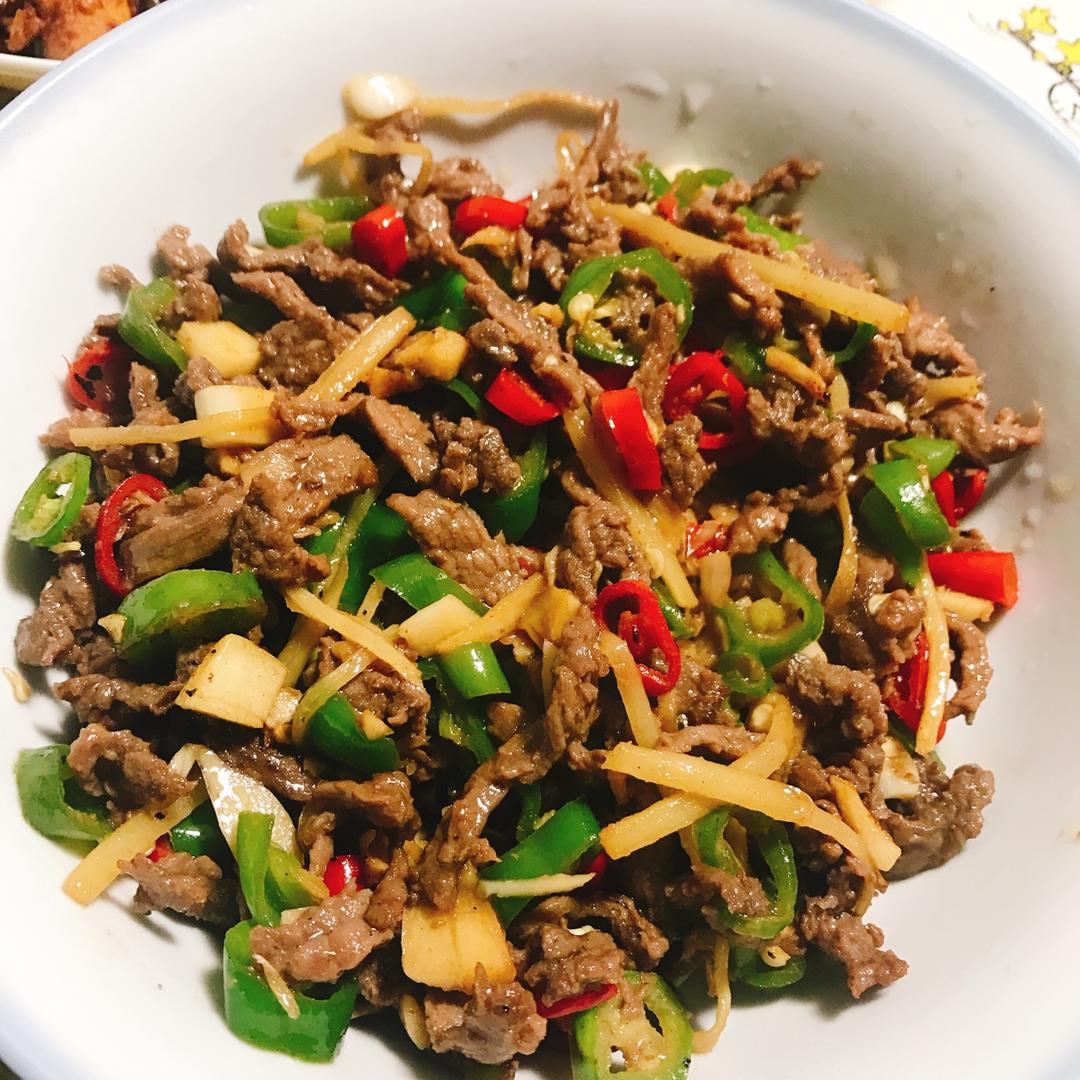 小炒牛肉