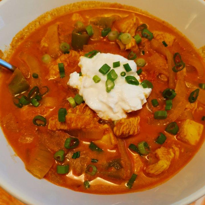 【低脂】印度咖喱鸡胸（配希腊酸奶）