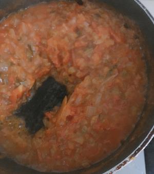 健康控油版：蕃茄酱拌茄子和什锦蔬菜(Caponata)的做法 步骤3