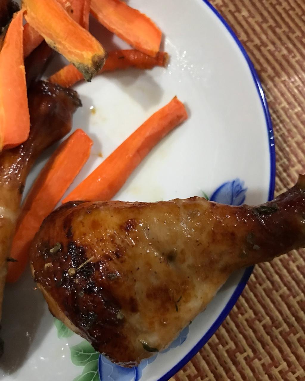 蜜汁烤鸡腿