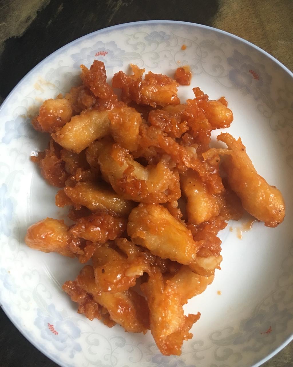 糖醋巴沙鱼