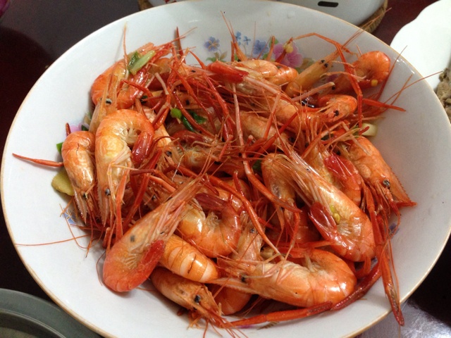油爆小河虾