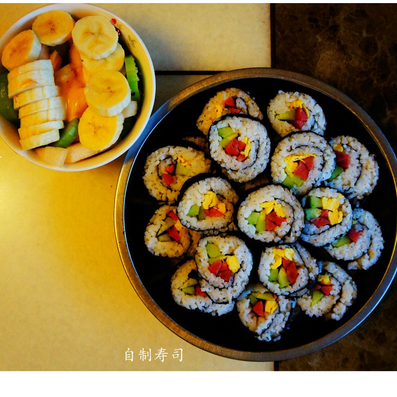 紫菜卷寿司