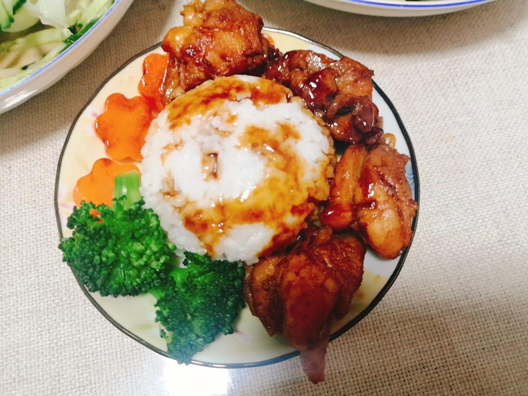 照烧鸡腿饭