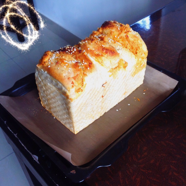 葱花肉松吐司-松下/panasonic面包机版