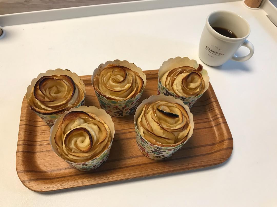 玫瑰花苹果派