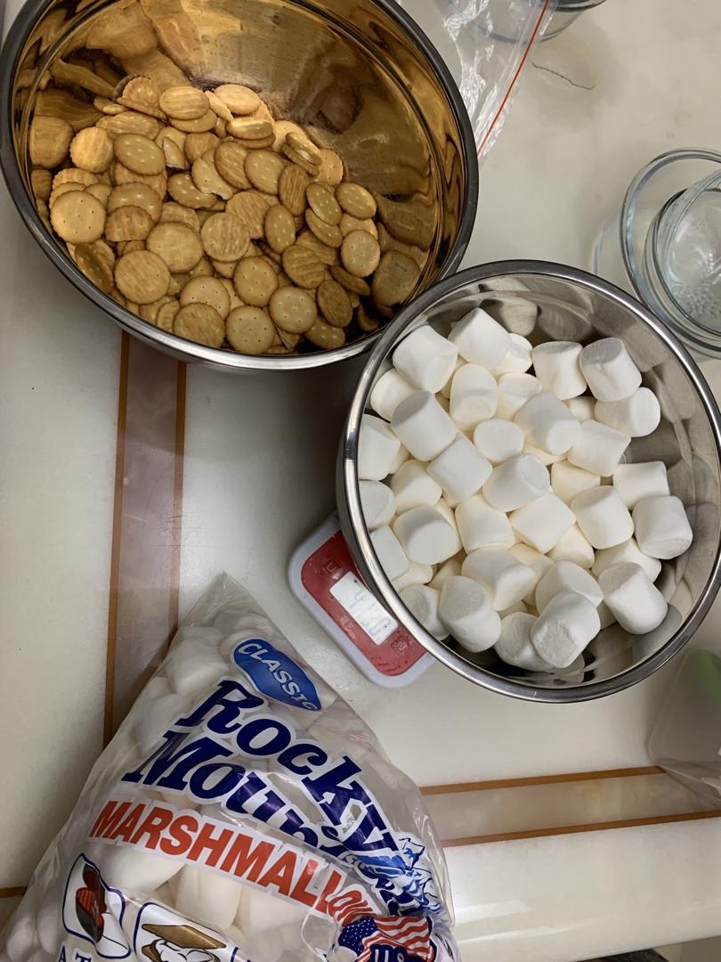 雪花酥  不甜版