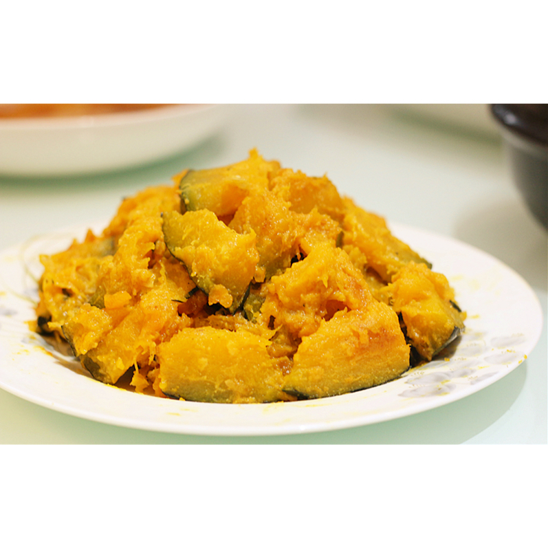 自由自在的因子做的咸蛋黄焗南瓜