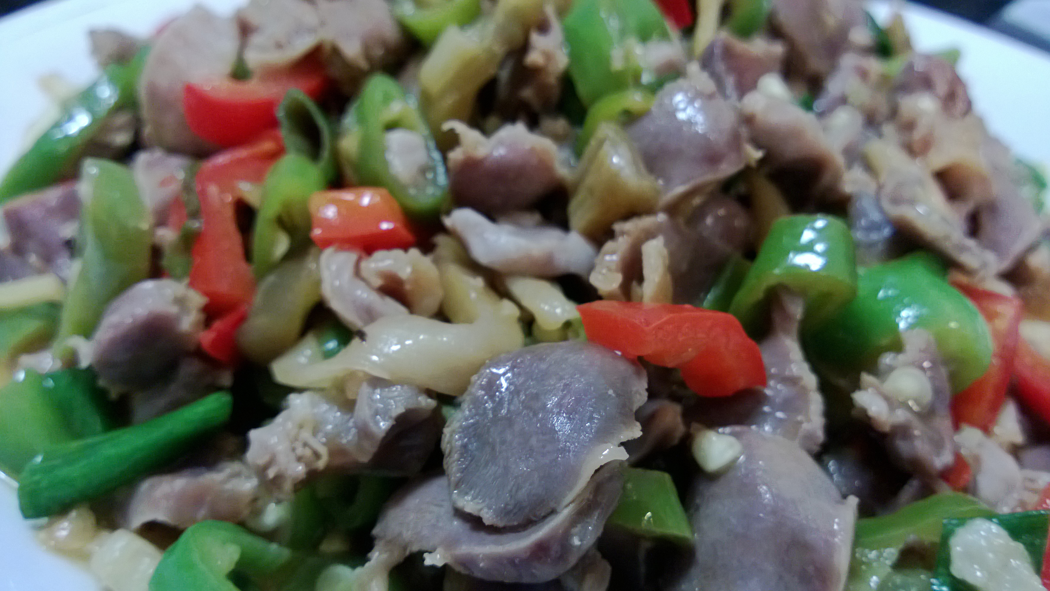 脆辣鸡胗