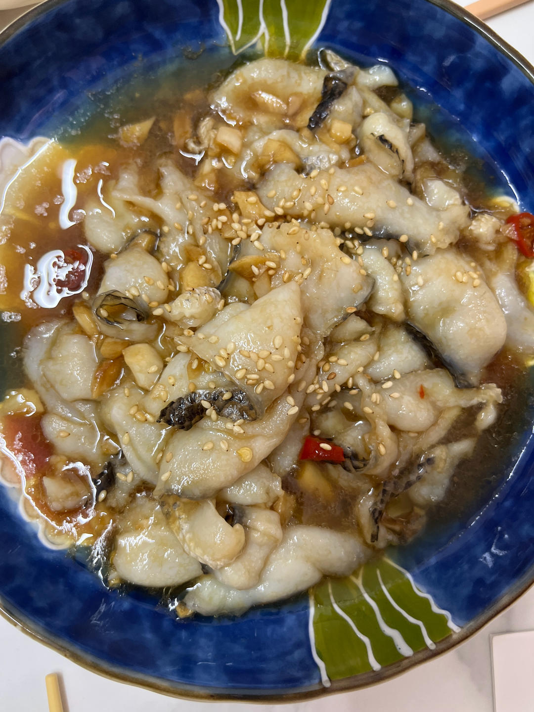 蒜蓉鱼片