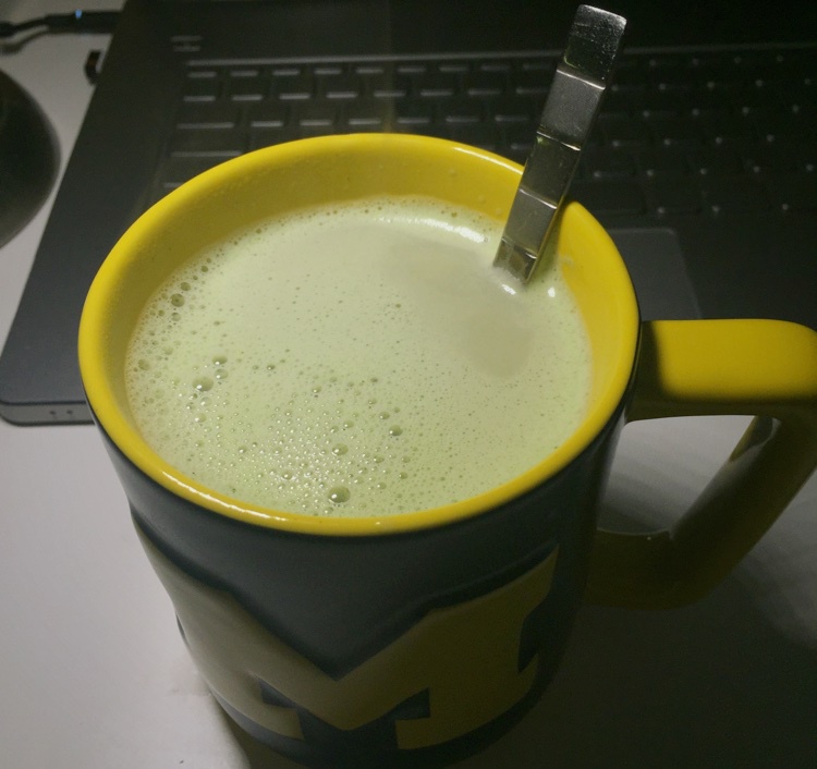 打抹茶 抹茶拿铁