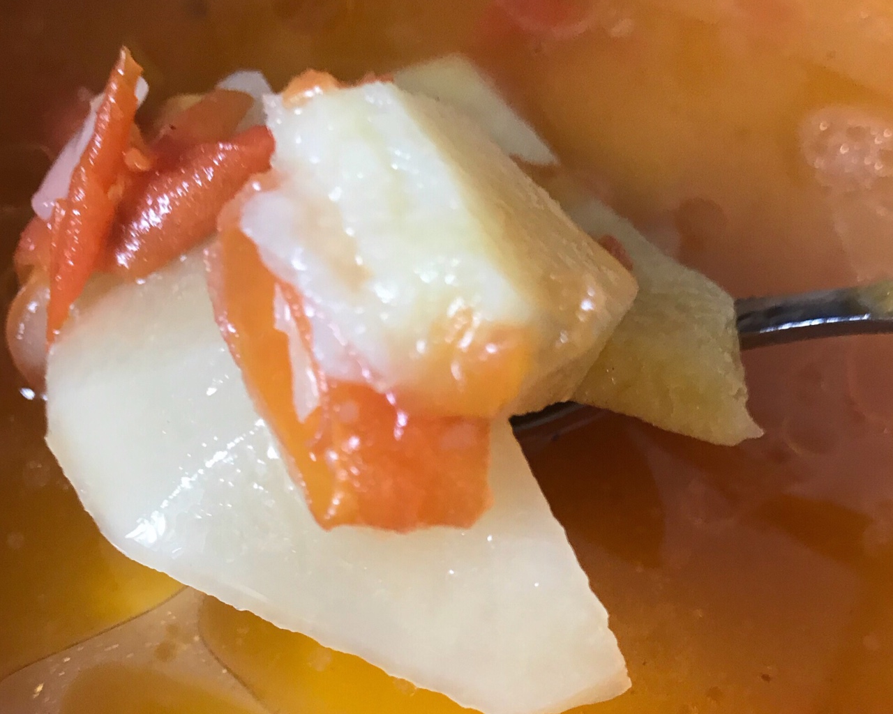 番茄土豆酸甜汤的做法