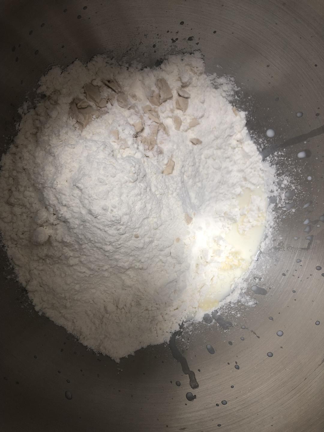 纯奶手撕吐司的做法 步骤1