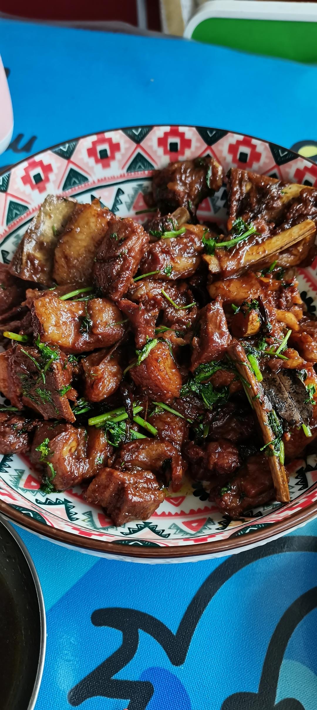 红烧羊蝎子（年夜饭）