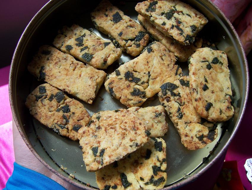 肉松海苔饼干