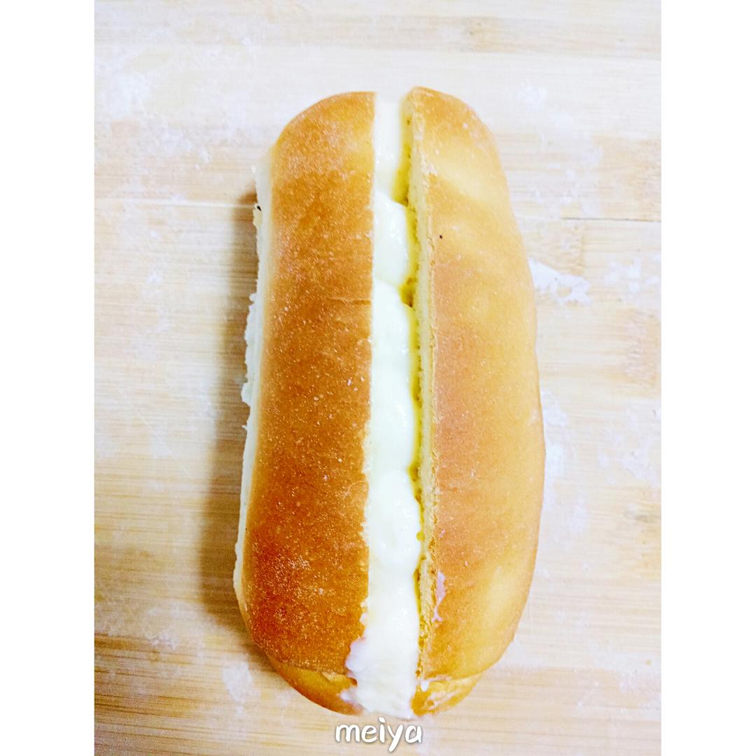 一次发酵的基础面包坯