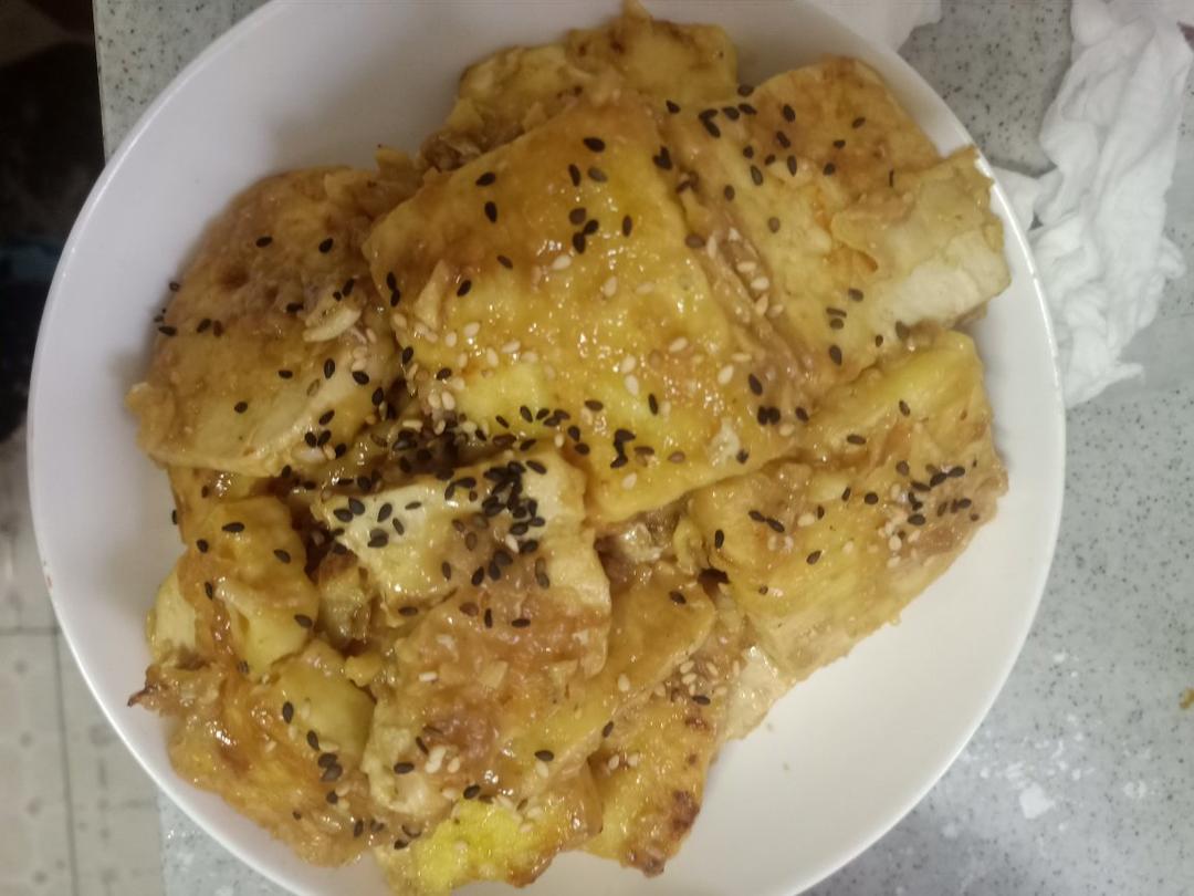 无敌好吃的香煎豆腐