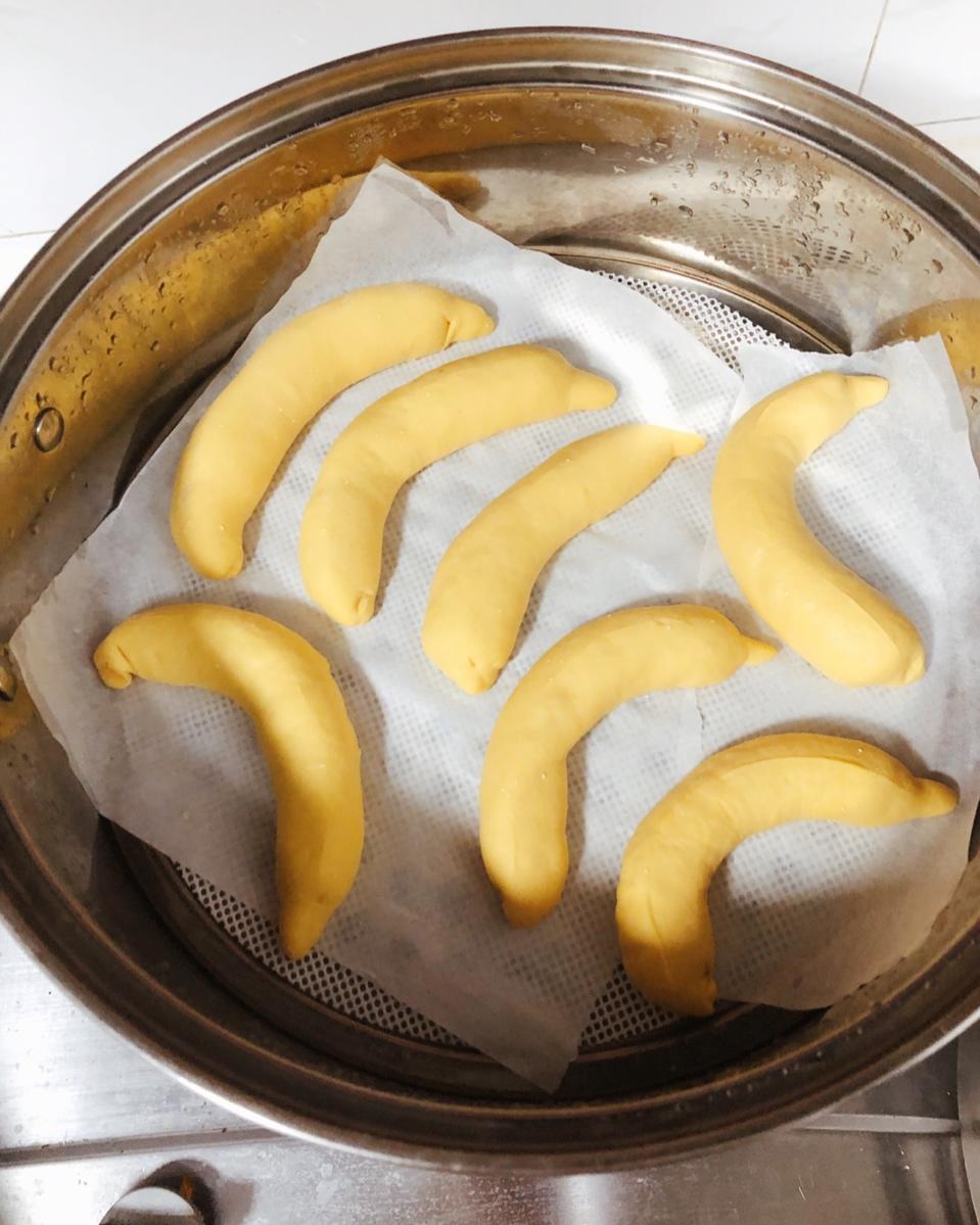 卡通馒头-象形香蕉馒头