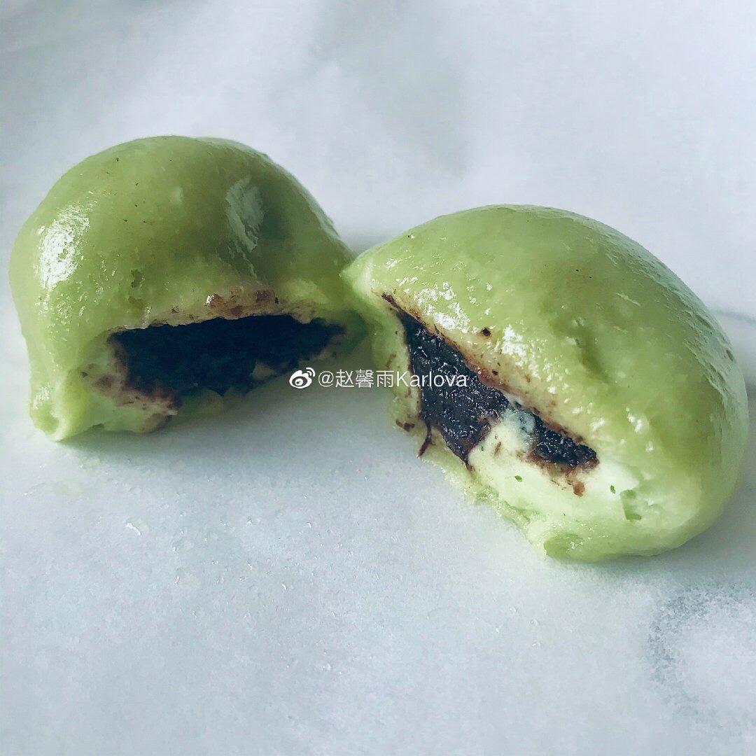 豆沙艾草青团（超详细配料配比）的做法 步骤9