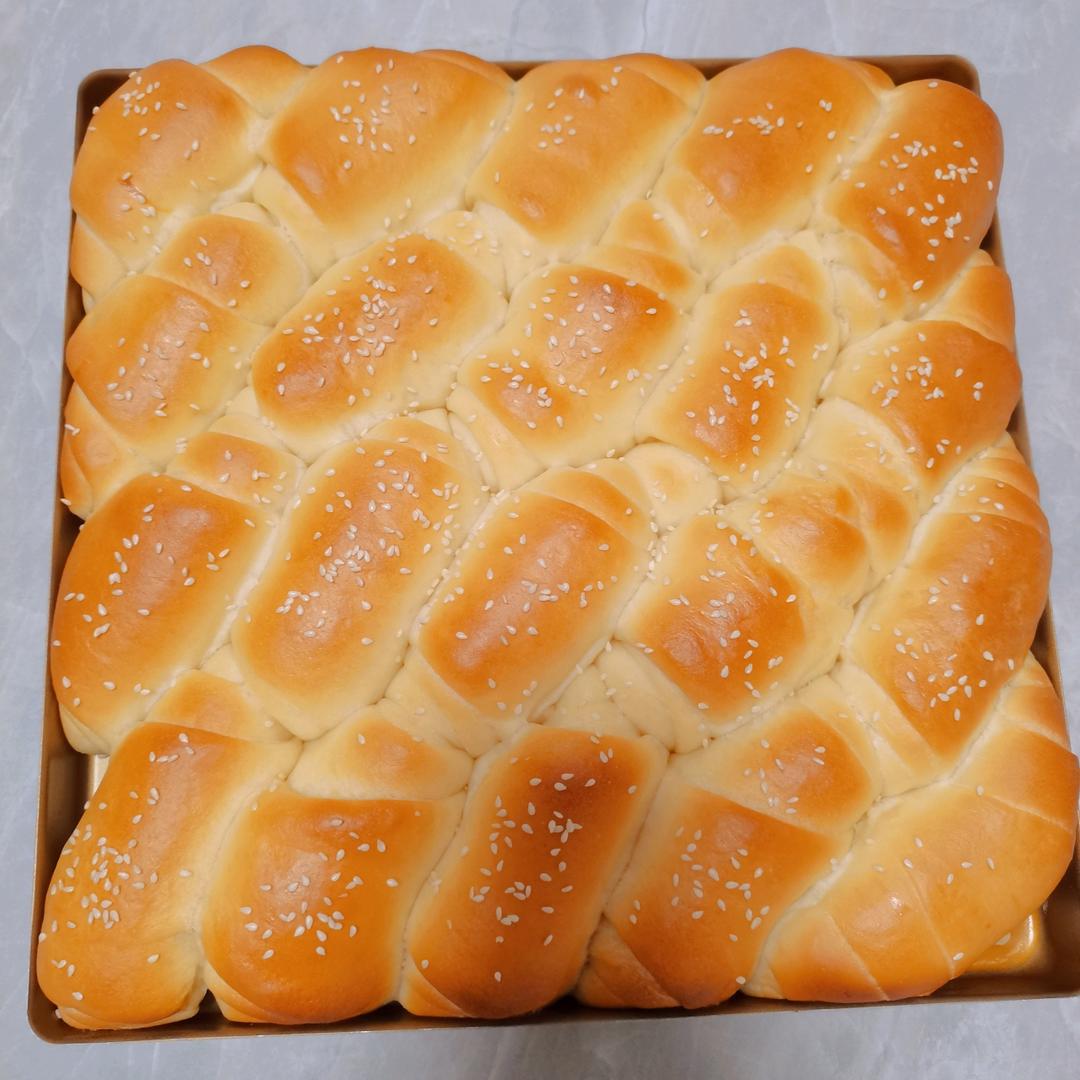 牛奶面包卷（直接法）