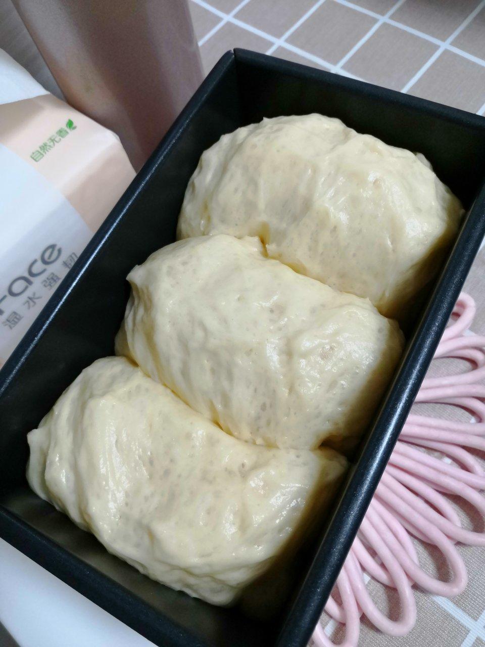 夺命软吐司(๑´ڡ`๑)超软拉丝极速方便的一次发酵吐司