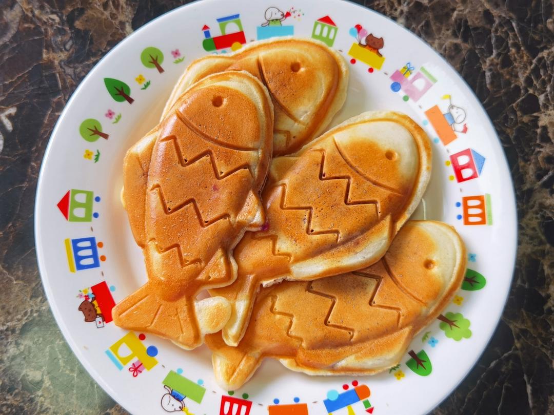 紫薯奶酪鲷鱼烧 Taiyaki