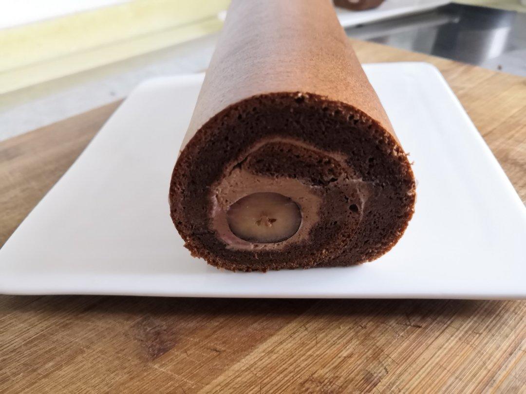可可蛋糕卷