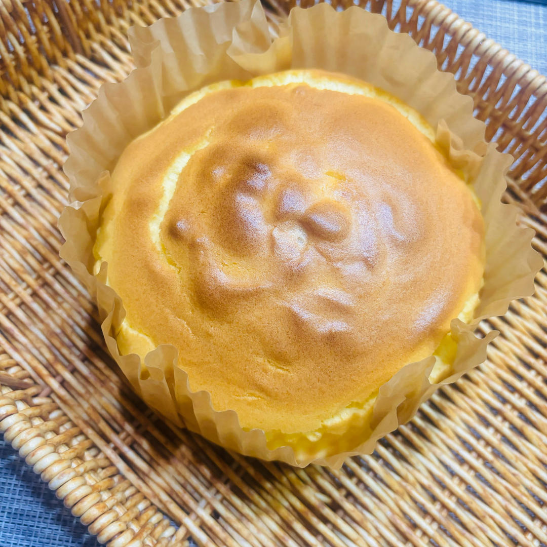 烤舒芙蕾🥞简单方便一次成功～口感绵密好吃😋