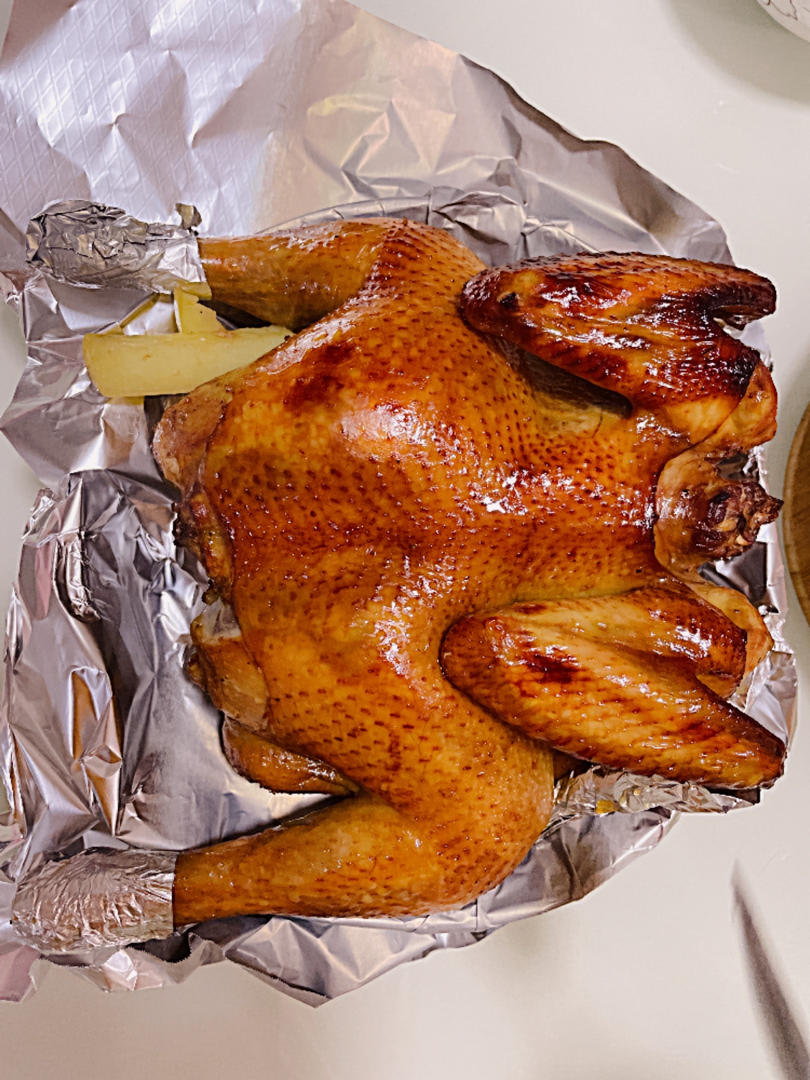 脆皮烤鸡