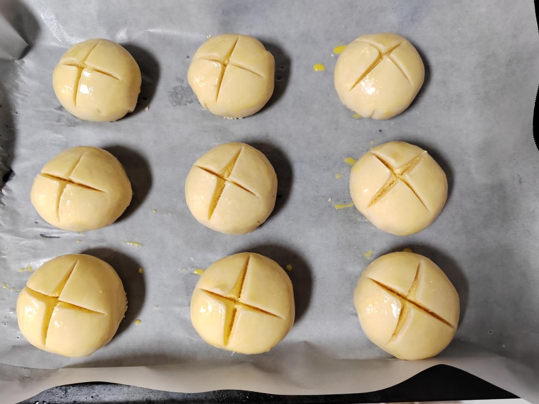 蛋黄酥（包括豆沙馅的熬法）