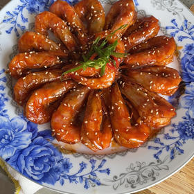 不用一滴水焖出一锅超入味的茄汁大虾❗️赛过中餐厅黄晓明版❗️