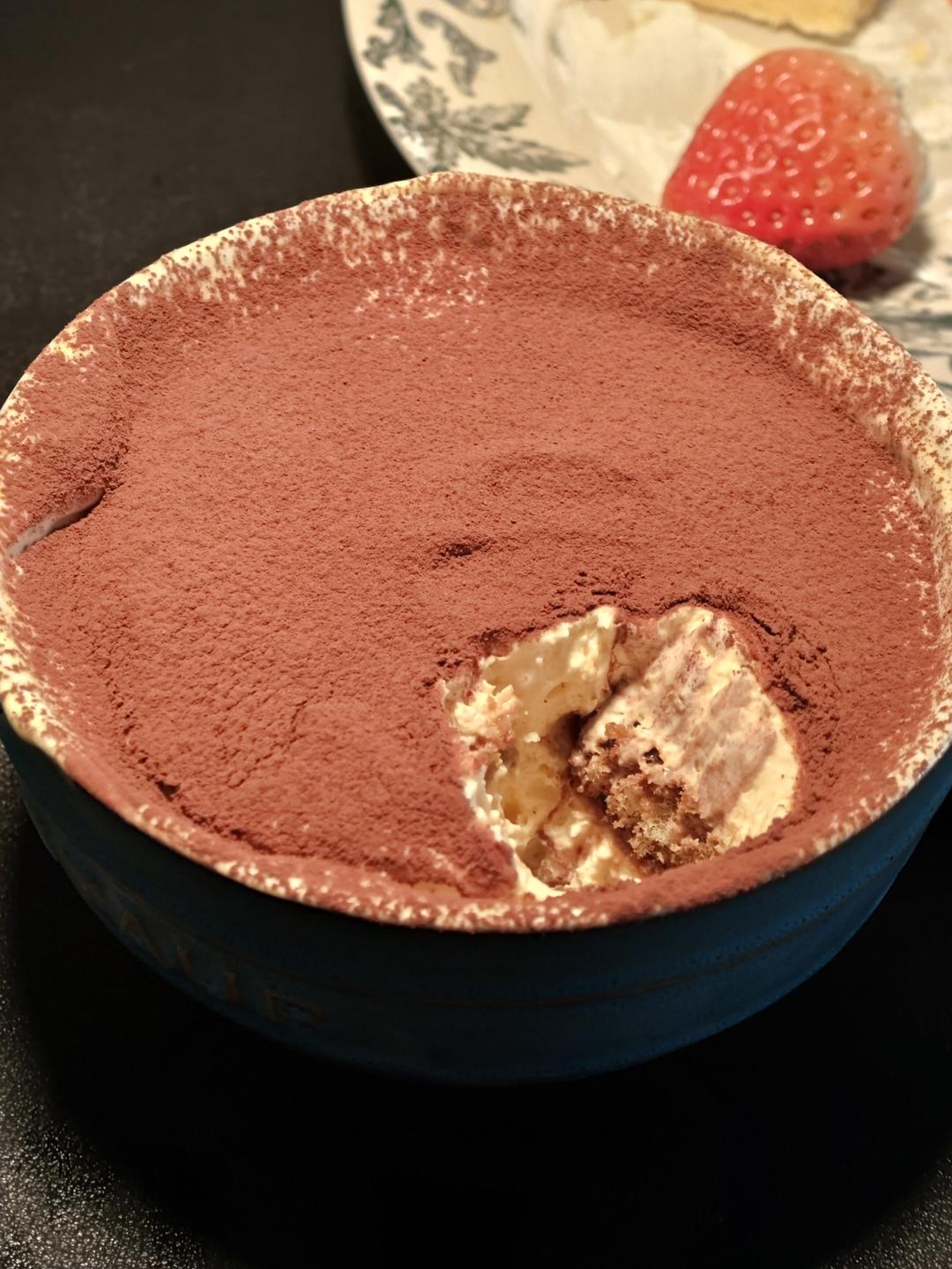 提拉米苏-不添加吉利丁的熟蛋做法才是真的好