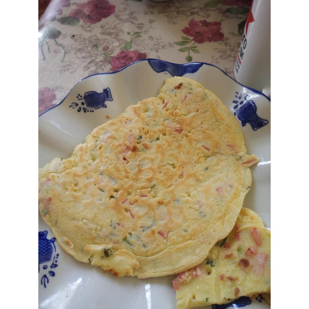 葱花蛋饼（快手营养早餐）