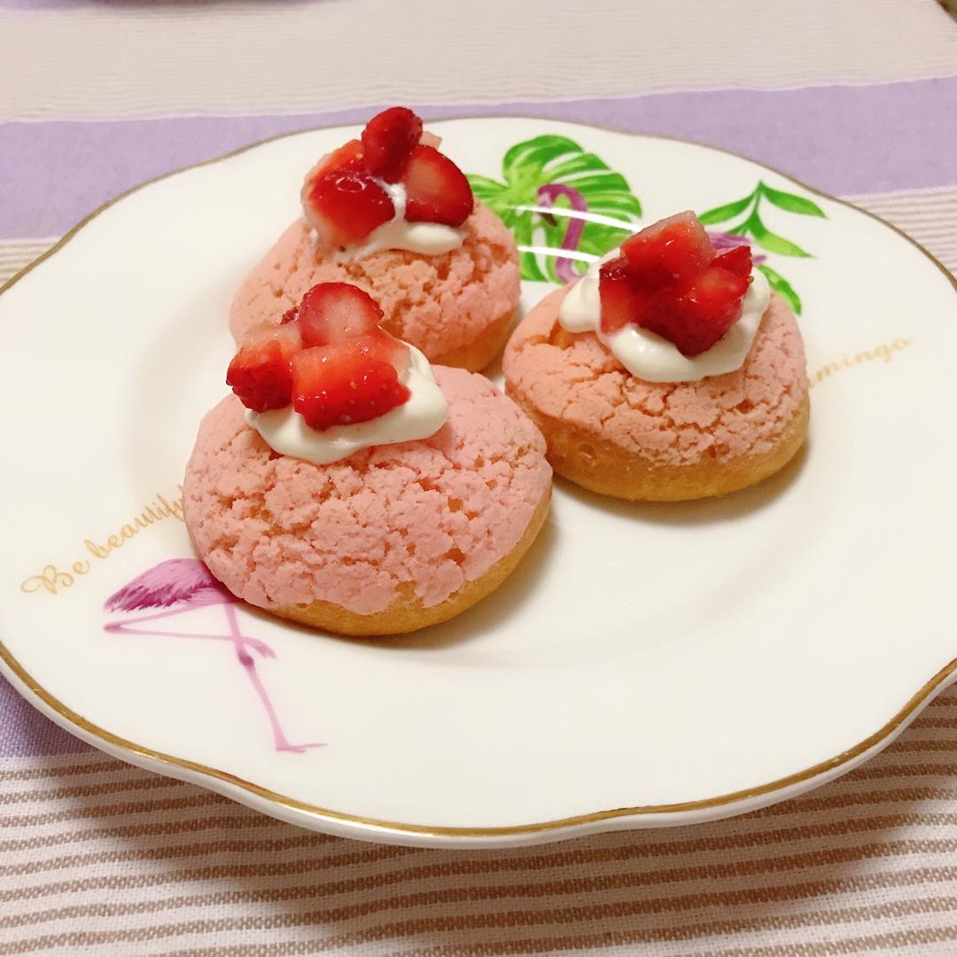 十分美味的酥皮泡芙