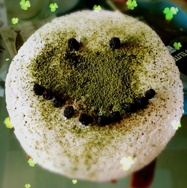 抹茶双享慕斯