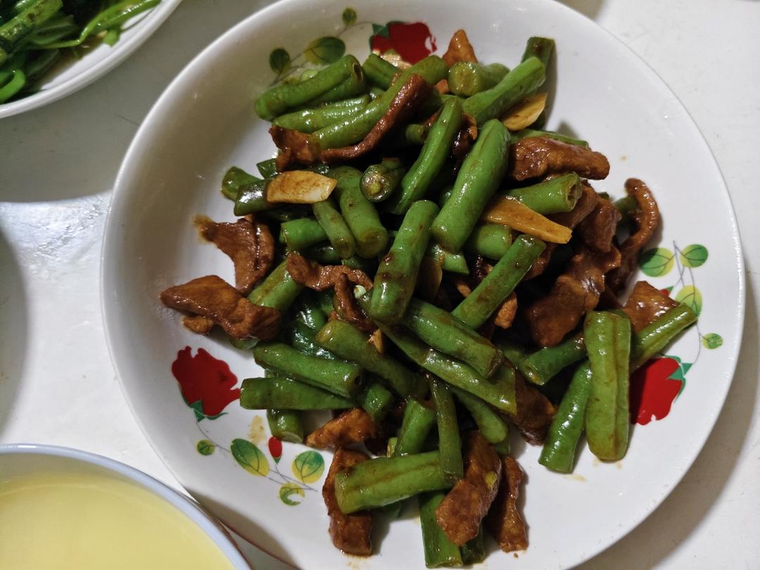 零厨艺的豆角炒肉