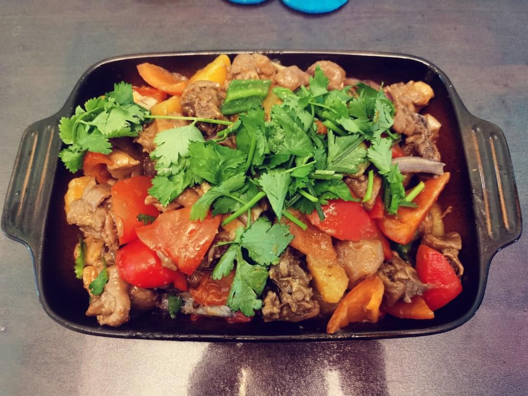 新疆特色大盘鸡（附加皮带面做法）