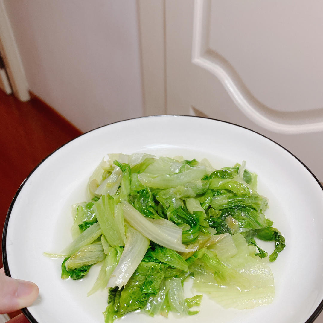清炒生菜