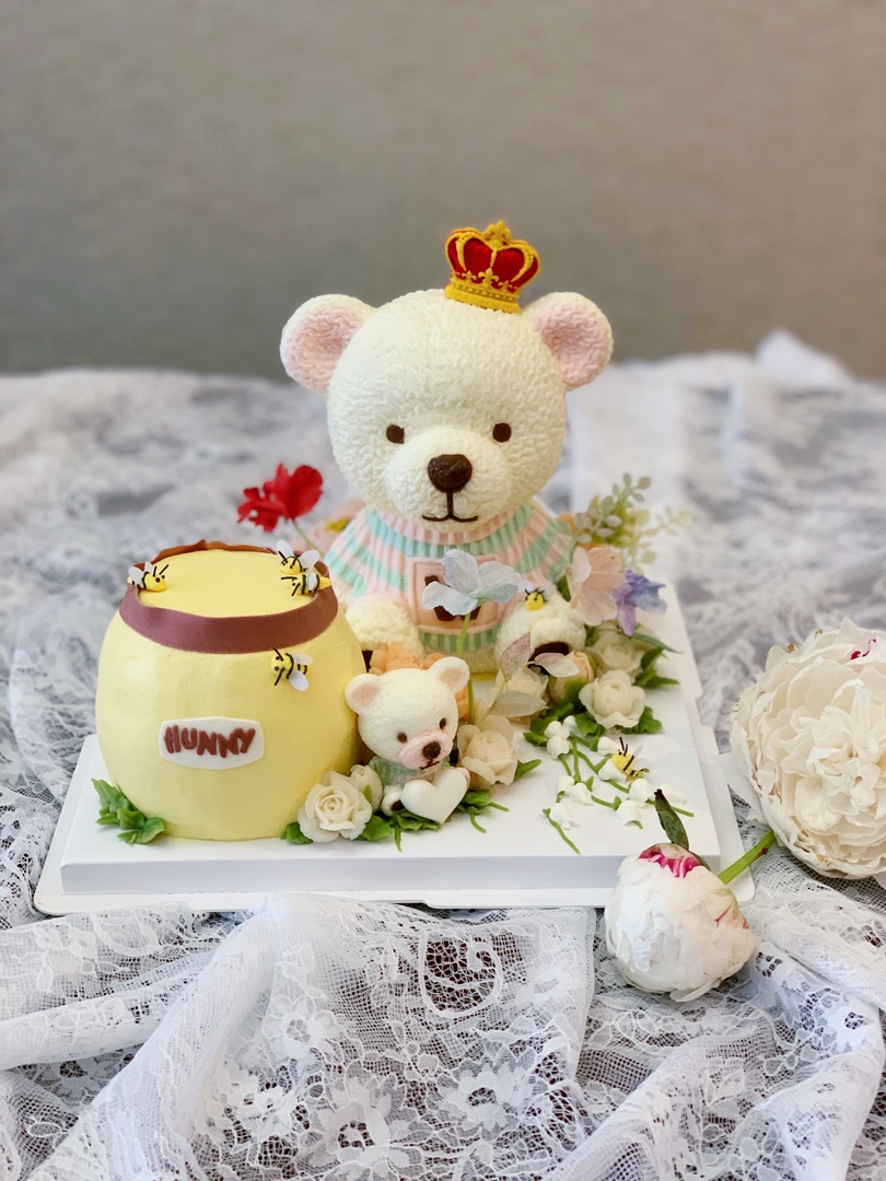 立体小熊蛋糕