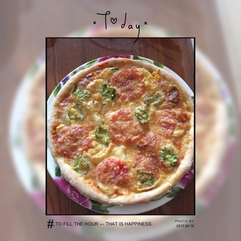 不用酵母的披萨底 No Yeast Pizza Dough