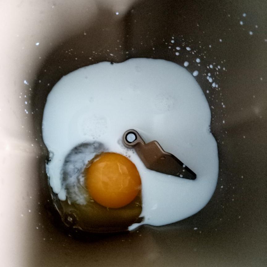 纯奶手撕吐司的做法 步骤1