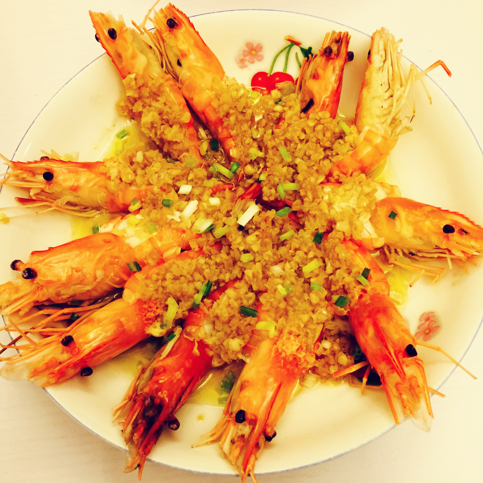 蒜蓉粉丝蒸大虾